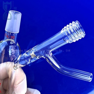 Tubo di riscaldamento a temperatura di forno tubo di alta purezza di laboratorio ciclico tubo di vetro di quarzo