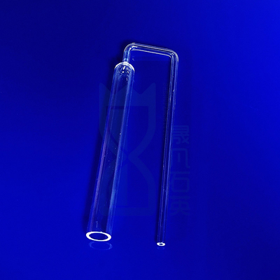 BET di laboratorio su misura tubo di campionamento in vetro di quarzo resistente alle alte temperature
