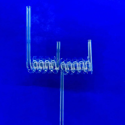 Fabbrica di tubi a spirale di quarzo trasparenti resistenti alle alte temperature