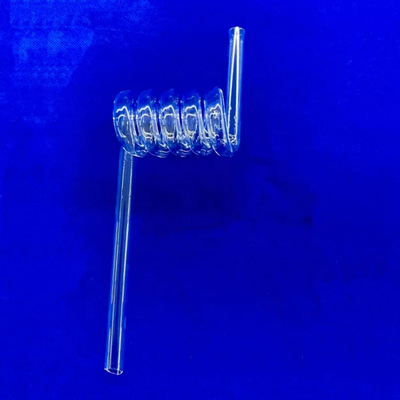 Fabbrica di tubi a spirale di quarzo trasparenti resistenti alle alte temperature