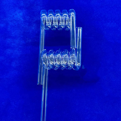 Fabbrica di tubi a spirale di quarzo trasparenti resistenti alle alte temperature