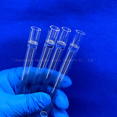 Produttore cinese laboratorio su misura tubo di vetro di quarzo resistente alle alte temperature