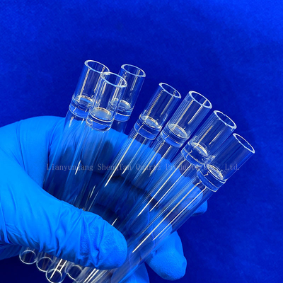 Produttore cinese laboratorio su misura tubo di vetro di quarzo resistente alle alte temperature