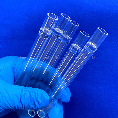 Produttore cinese laboratorio su misura tubo di vetro di quarzo resistente alle alte temperature