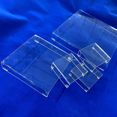 13. JGS1JGS2 JGS3 Fabbrica direttamente personalizzazione Disco di vetro Quartz Plate Disco di vetro Fuso Disco di silicio Quartz per laboratorio