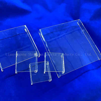13. JGS1JGS2 JGS3 Fabbrica direttamente personalizzazione Disco di vetro Quartz Plate Disco di vetro Fuso Disco di silicio Quartz per laboratorio