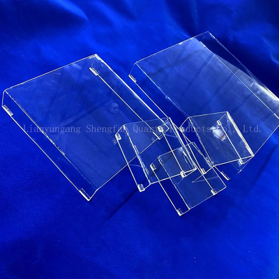 13. JGS1JGS2 JGS3 Fabbrica direttamente personalizzazione Disco di vetro Quartz Plate Disco di vetro Fuso Disco di silicio Quartz per laboratorio