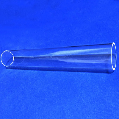 Tubo di quarzo trasparente resistente alle alte temperature