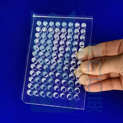 Fabbrica di fogli di quarzo trasparenti ultra sottili e resistenti alle alte temperature