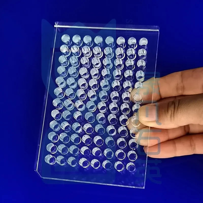 Fabbrica di fogli di quarzo trasparenti ultra sottili e resistenti alle alte temperature