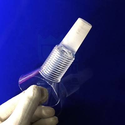 tubo di filo di quarzo di laboratorio sigillato ad alta purezza ad alta temperatura su misura