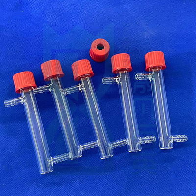 tubo di filo di quarzo di laboratorio sigillato ad alta purezza ad alta temperatura su misura