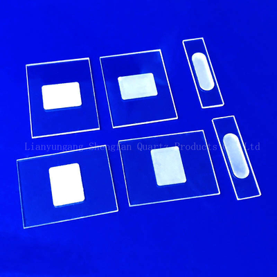 pannelli di vetro di quarzo a fessura ottica Cnc personalizzati
