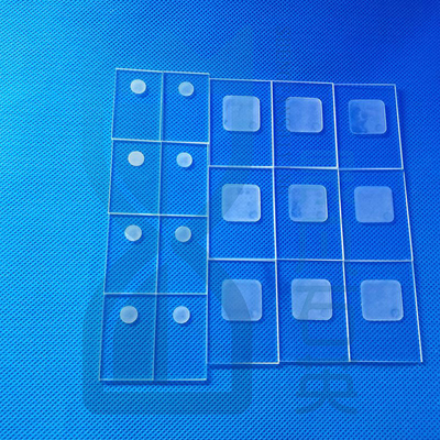 pannelli di vetro di quarzo a fessura ottica Cnc personalizzati