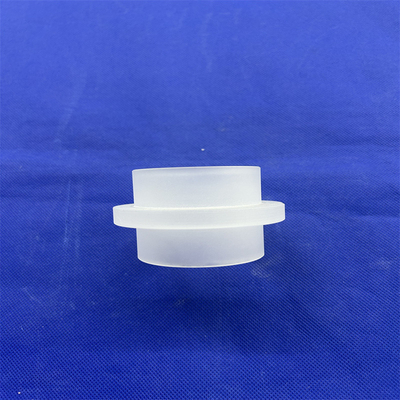 Flancheria di quarzo per tubi di quarzo resistente alla corrosione di alta qualità