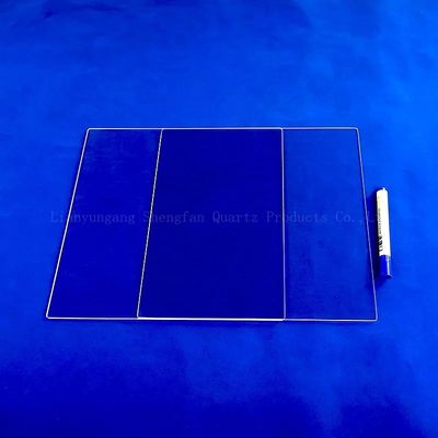 Finestra di quarzo trasparente UV personalizzata