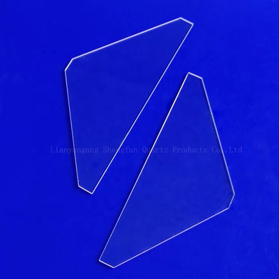 Finestra di quarzo trasparente UV personalizzata