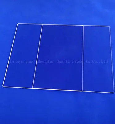 Finestra di quarzo trasparente UV personalizzata