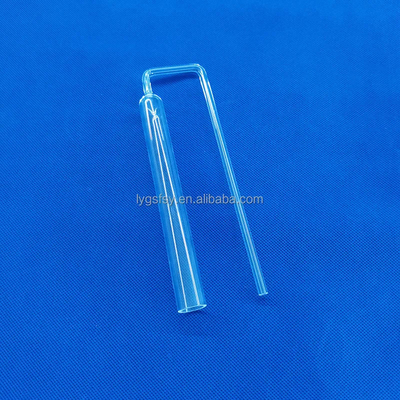 Tubo di quarzo trasparente resistente alla corrosione