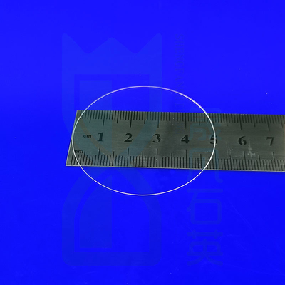Finestra di quarzo ad alta trasmissione luminosa UV ultra sottile