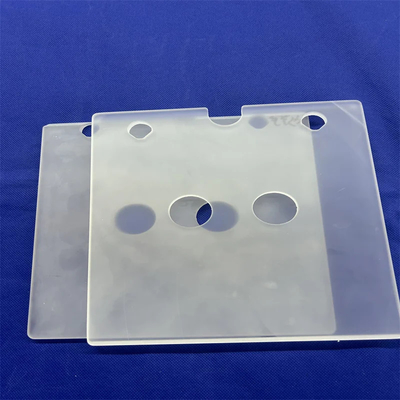 Fabbrica carta di quarzo perforata opaca resistente alle alte temperature su misura