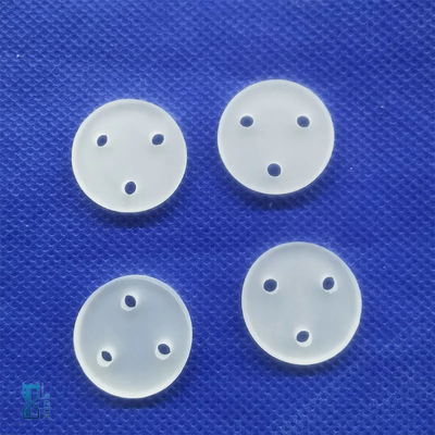 Fabbrica carta di quarzo perforata congelata resistente alle alte temperature su misura