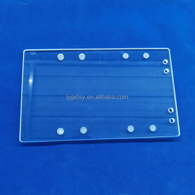 Fabbricazione professionale di fogli di quarzo trasparenti resistenti alle alte temperature