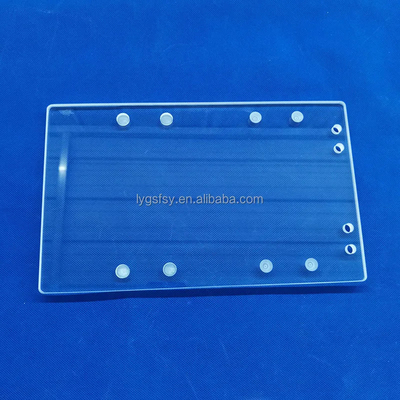 Fabbricazione professionale di fogli di quarzo trasparenti resistenti alle alte temperature