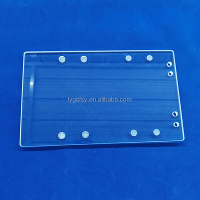 Fabbricazione professionale di fogli di quarzo trasparenti resistenti alle alte temperature