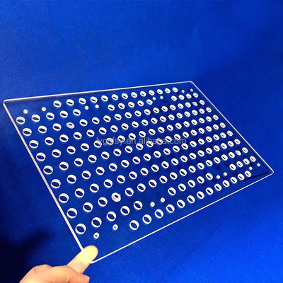 Fabbricazione professionale di fogli di quarzo trasparenti resistenti alle alte temperature