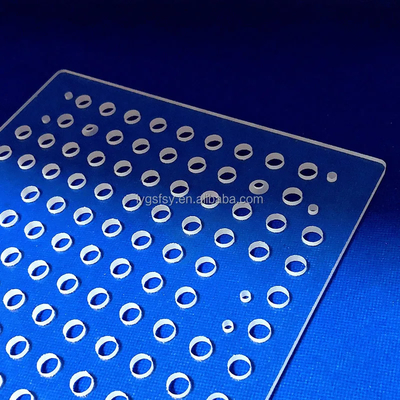 Fabbricazione professionale di fogli di quarzo trasparenti resistenti alle alte temperature