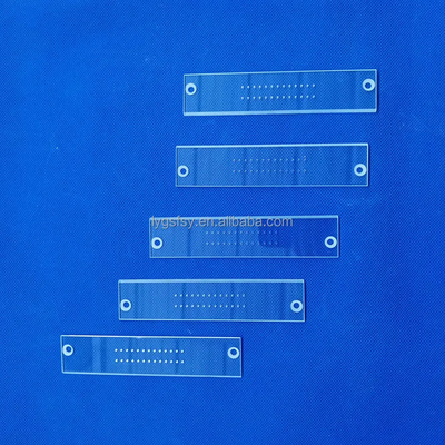 Fogli di perforazione in quarzo trasparente UV personalizzati