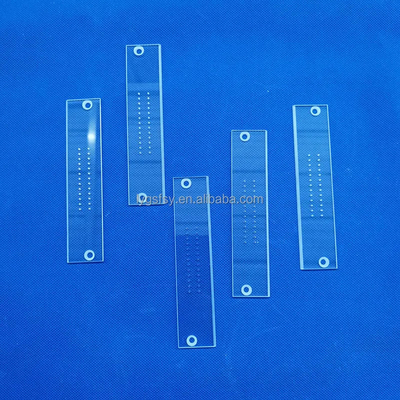 Fogli di perforazione in quarzo trasparente UV personalizzati