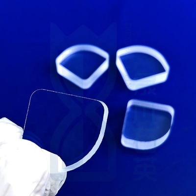 Finestra di quarzo ad alta trasmissione luminosa UV ultra sottile