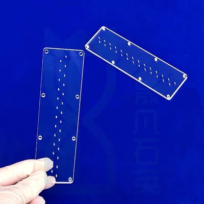Fogli di quarzo lucidati resistenti alla corrosione su misura professionale