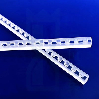 Laminato di quarzo perforato trasparente UV su misura professionale