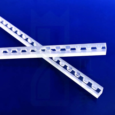 Laminato di quarzo perforato trasparente UV su misura professionale