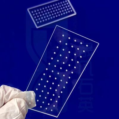 Professionale Custom Laser Ultravioletto Perforare Quarzo Vetro