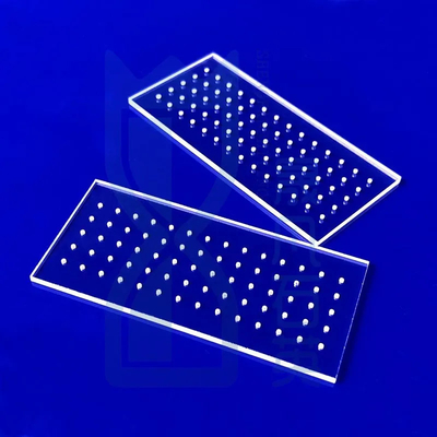 Professionale Custom Laser Ultravioletto Perforare Quarzo Vetro