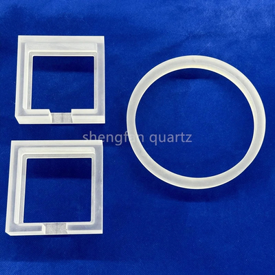 Anello di quarzo opaco su misura professionale resistente alle alte temperature