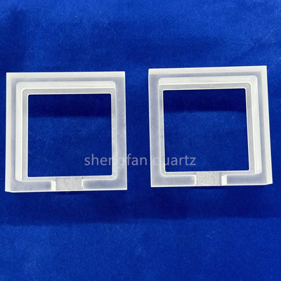 Anello di quarzo opaco su misura professionale resistente alle alte temperature