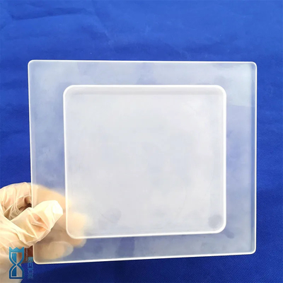 Fabbricazione professionale di fogli di quarzo opaco a chiusura resistenti alle alte temperature