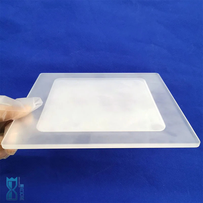 Fabbricazione professionale di fogli di quarzo opaco a chiusura resistenti alle alte temperature