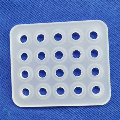 Fogli di quarzo perforati opachi personalizzati resistenti alle alte temperature