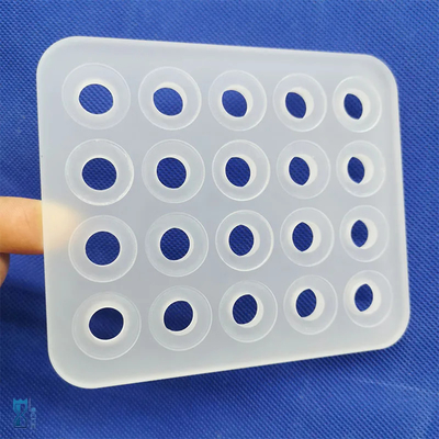 Fogli di quarzo perforati opachi personalizzati resistenti alle alte temperature