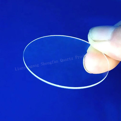 Fogli di vetro in quarzo ultra sottile trasparente UV personalizzato