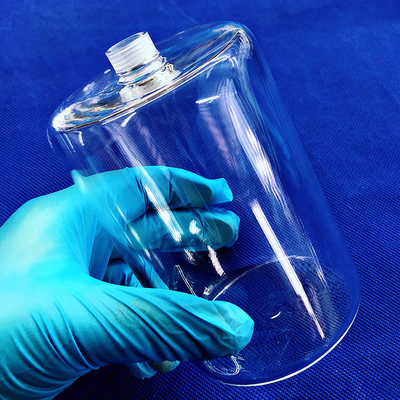 tubo di filo di quarzo di laboratorio sigillato ad alta purezza ad alta temperatura su misura
