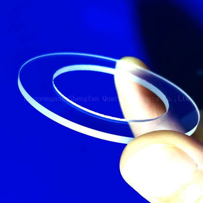 Parti di vetro di quarzo per foratura e scanalatura quadrata rotonda resistente alle alte temperature su misura CNC