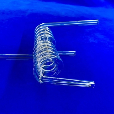 Fabbrica tubo a spirale di quarzo ad alta temperatura e resistente alla corrosione