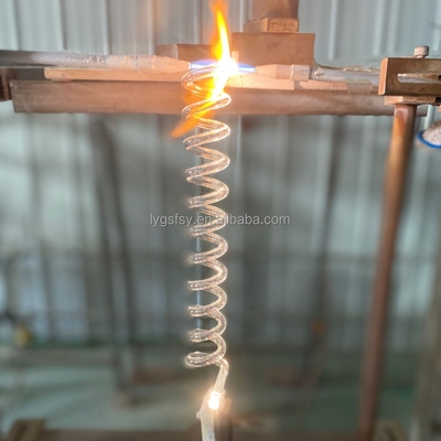 Fabbrica tubo a spirale di quarzo ad alta temperatura e resistente alla corrosione